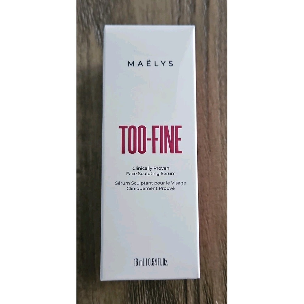 MAELYS TOO-FINE Face Sculpting Serum  .5 oz / 15 ml